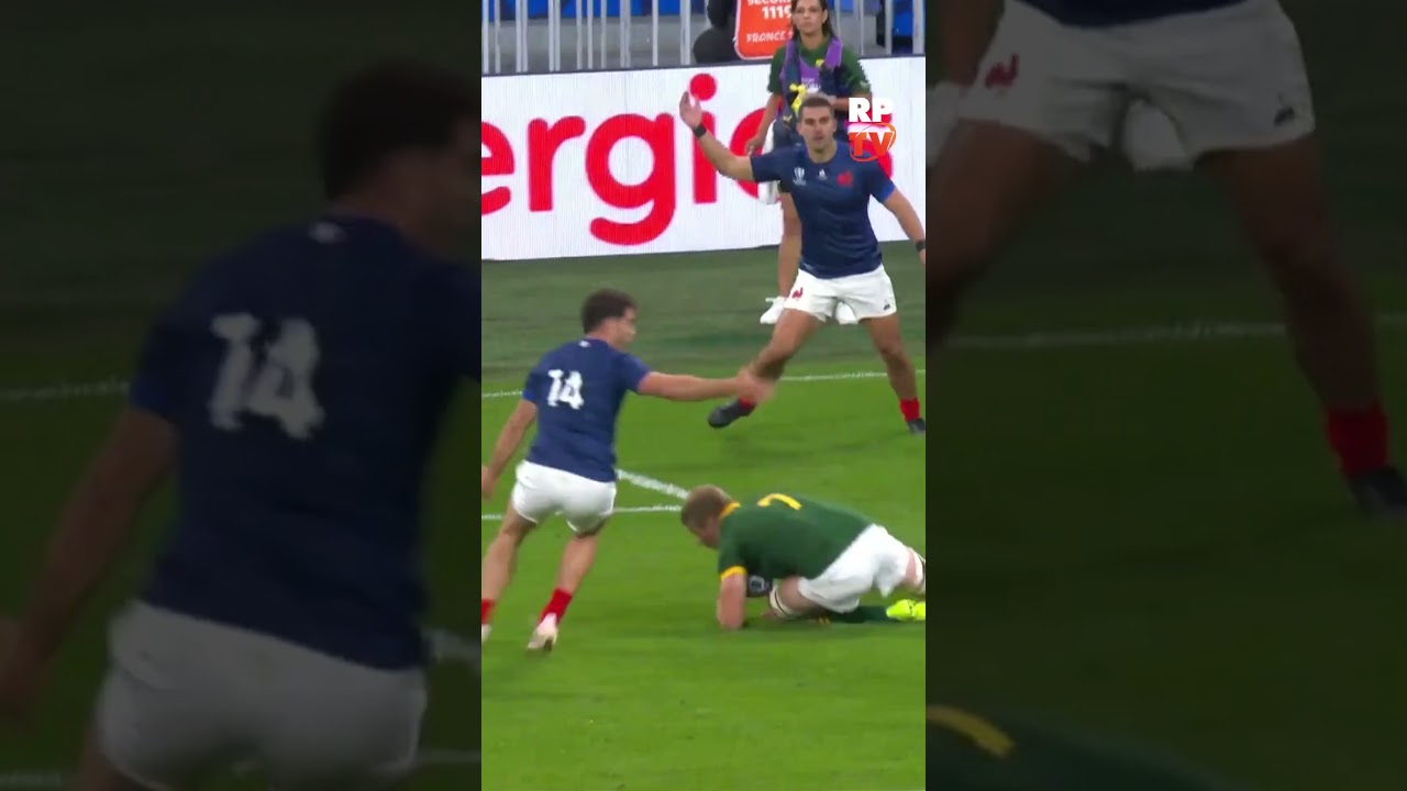En-avant ou pas ? 🤔 #Rugby #WorldCup
