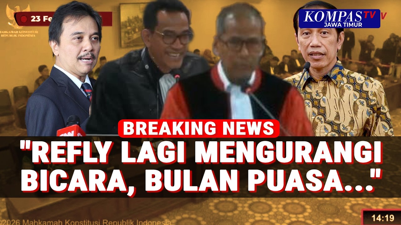 Candaan Hakim Saldi Isra ke Refly Harun di Sidang Gugatan Roy Cs: “Bulan Puasa…”