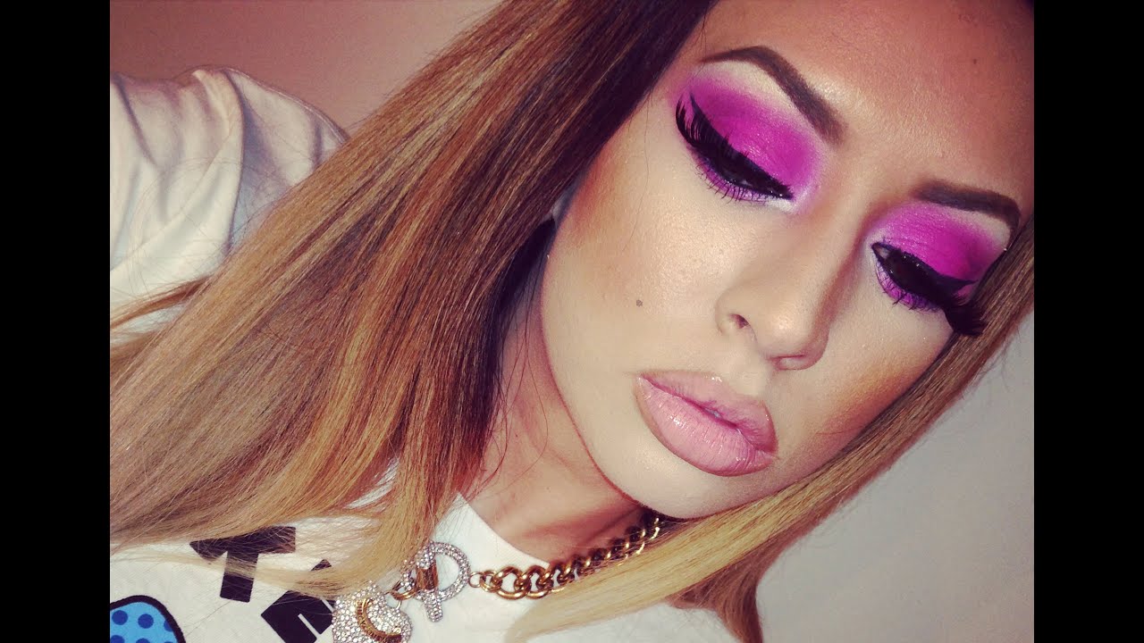 Get Ready With Me! PINK MAKEUP SMOKEY EYE | TYME THE INFAMOUS CORE