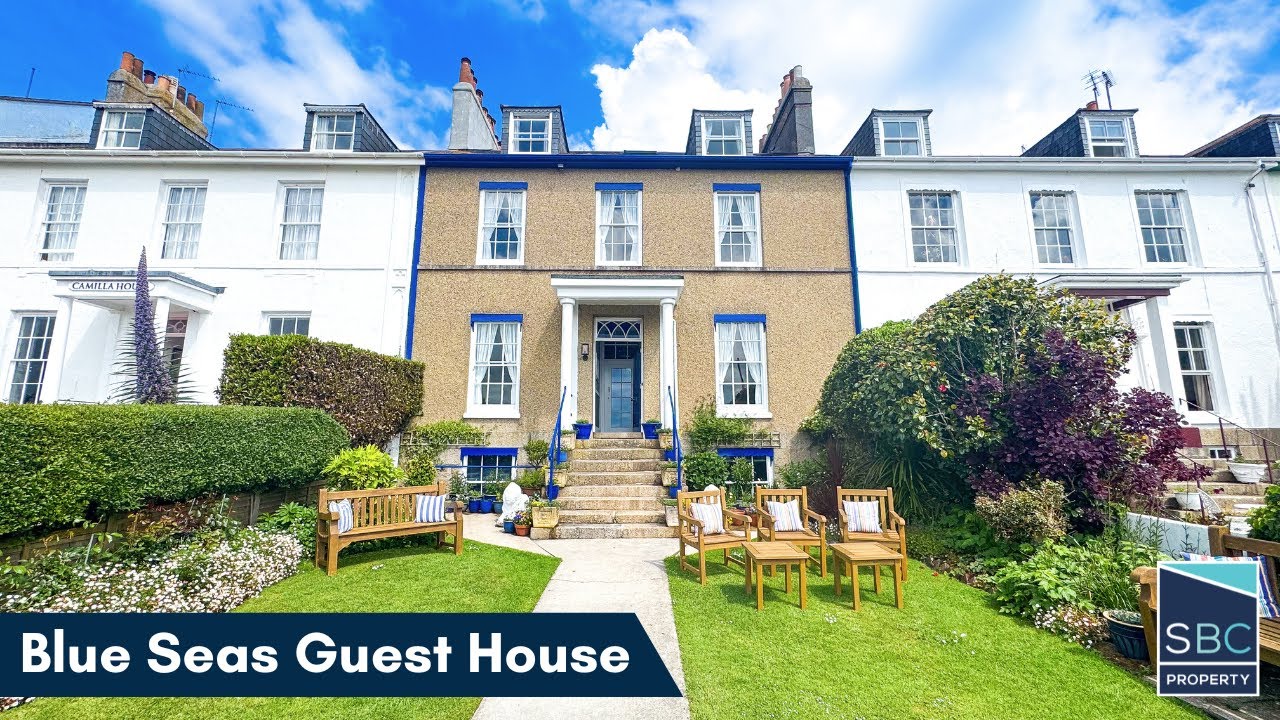 Penzance Guest House for Sale | Blue seas