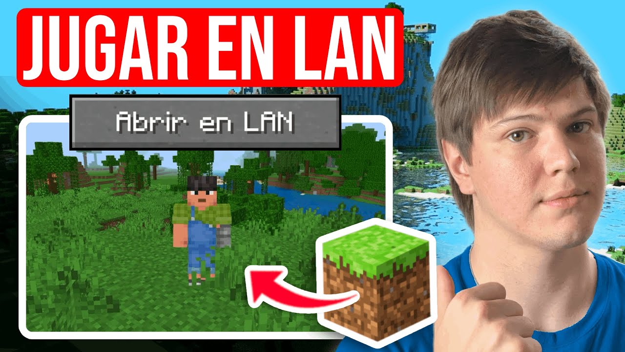 Como JUGAR Minecraft en LAN - Paso a Paso