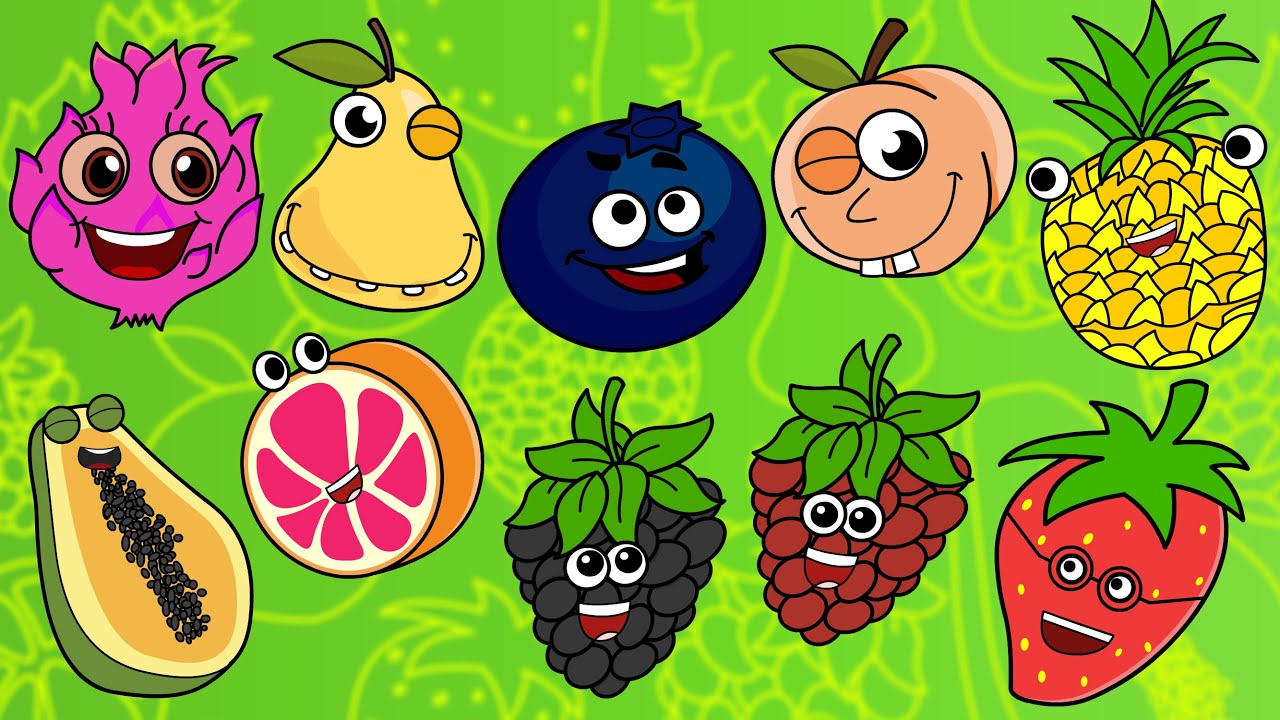 The Fruit Names Song | English Tree TV