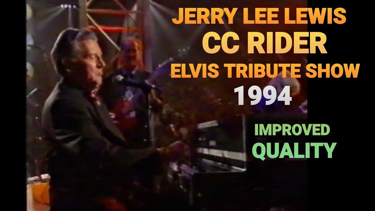 Jerry Lee Lewis - C.C.Rider - Elvis Tribute - Memphis 1994 (VHS-Improved Quality 2024)