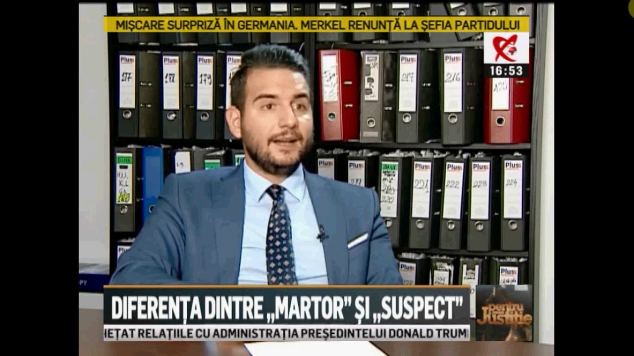 Martor,suspect, inculpat si condamnat ce aveti de facut  avocat Cuculis