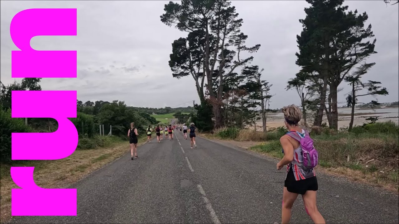 Virtual Run In Race | Les 20 KM de La Côte de Granit Rose | From 10 Kilometers to The Finish