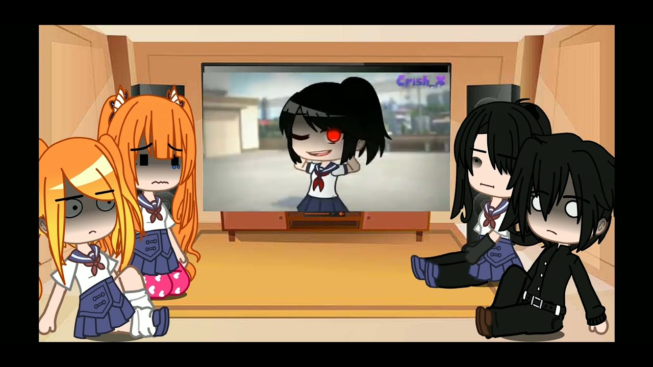 Yandere simulator Rap battle reacts (Gachaclub meme) 😁😁
