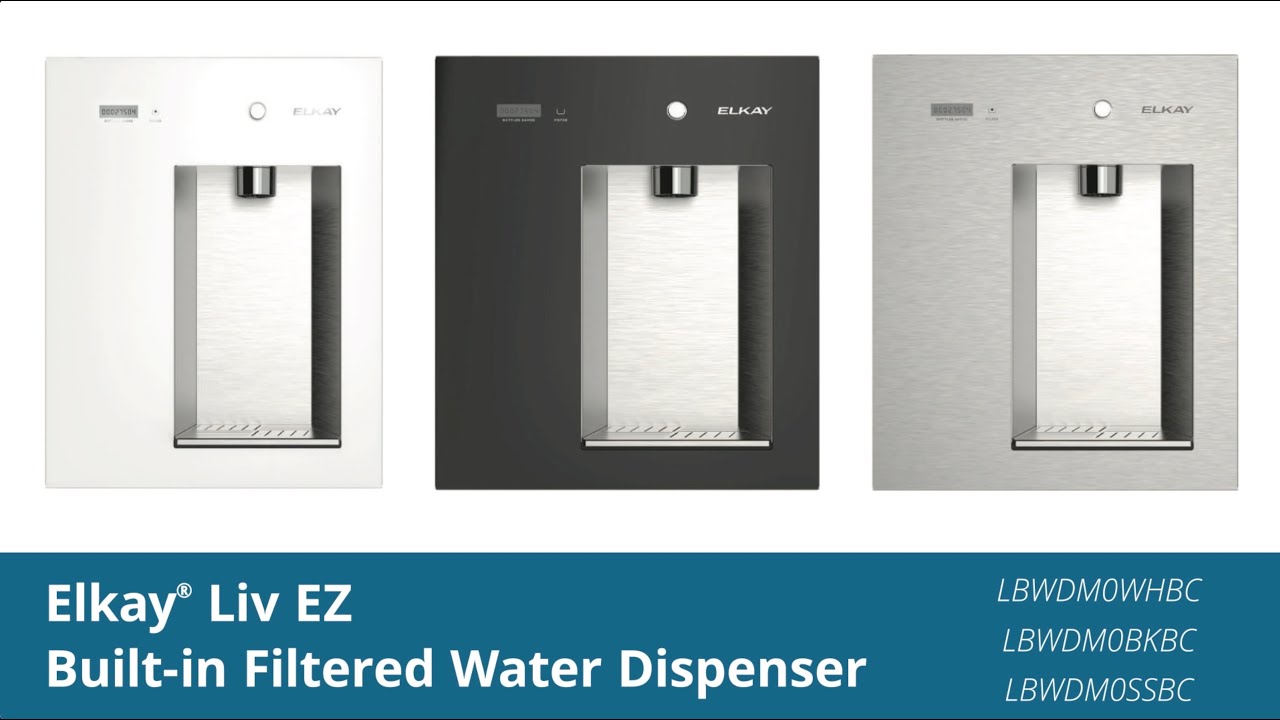 How to Install the Elkay® Liv EZ Filtered Water Dispenser for the Home