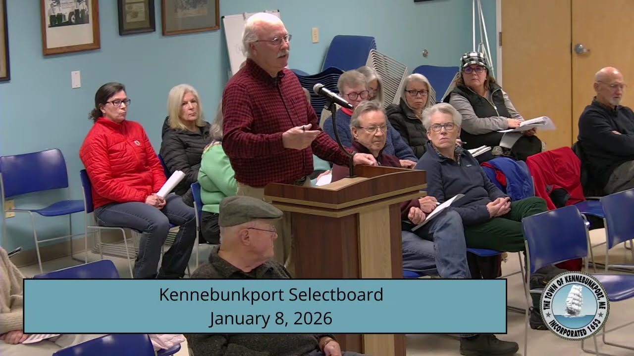Kennebunkport Select Board - January 8, 2026