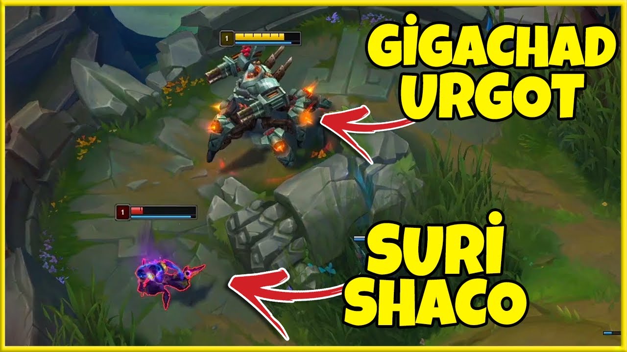 Lanede Bıçak Çeken Suri Shaco'yu Tekte Yakalıyorum | Valiant - Urgot