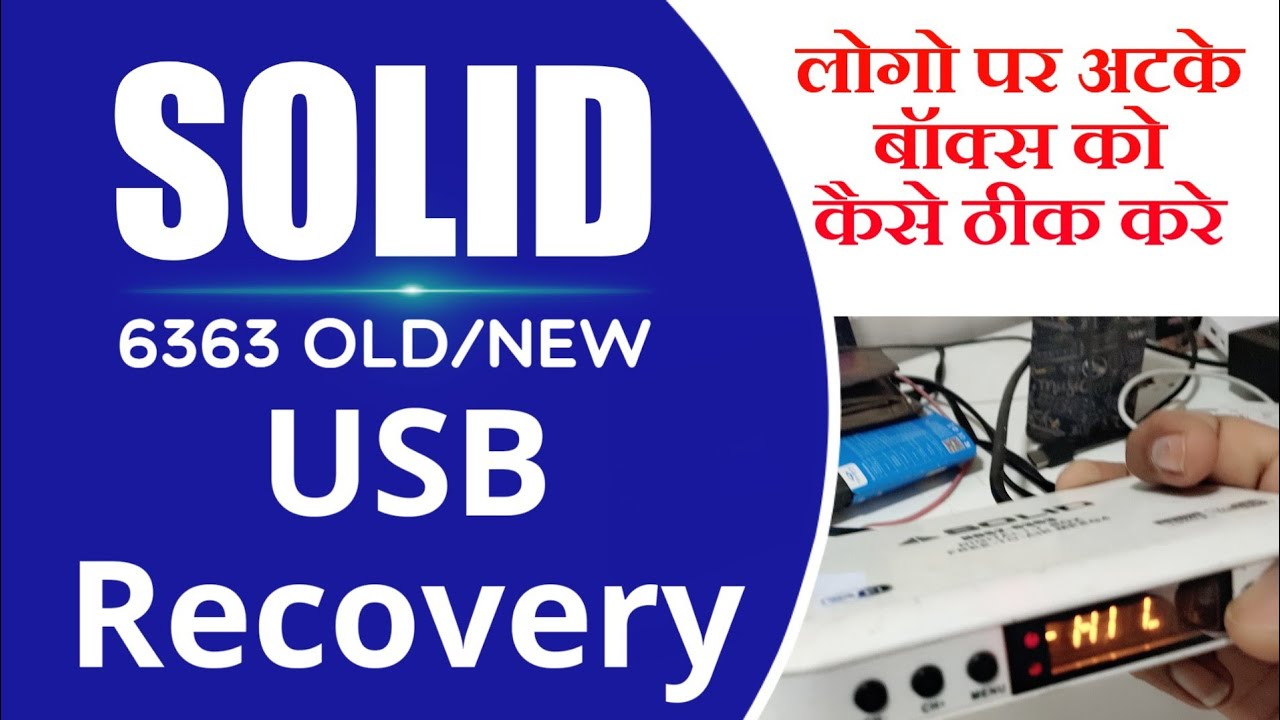 How to recover dead SOLID 6363 BY USB METHOD Solid New 6363 MB7701L_V1 USB Recovery