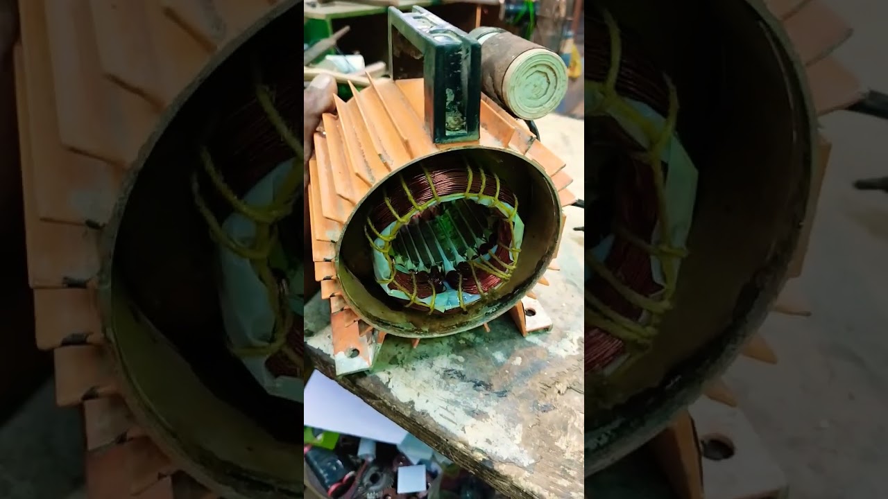 USHA 0.5HP MOTOR WINDING|| USHA HALF HP TULLU PUMP WINDING DATA #motorwinding #winding #usha #repair