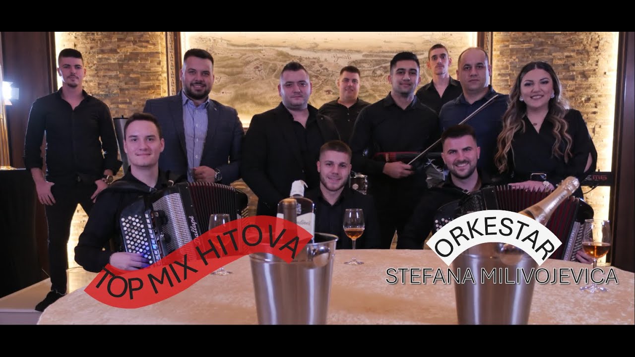 HIT MIX ORKESTAR STEFANA MILIVOJEVICA RILEX STUDIO LIVE SVECANA SALA SNEZANA GROCKA