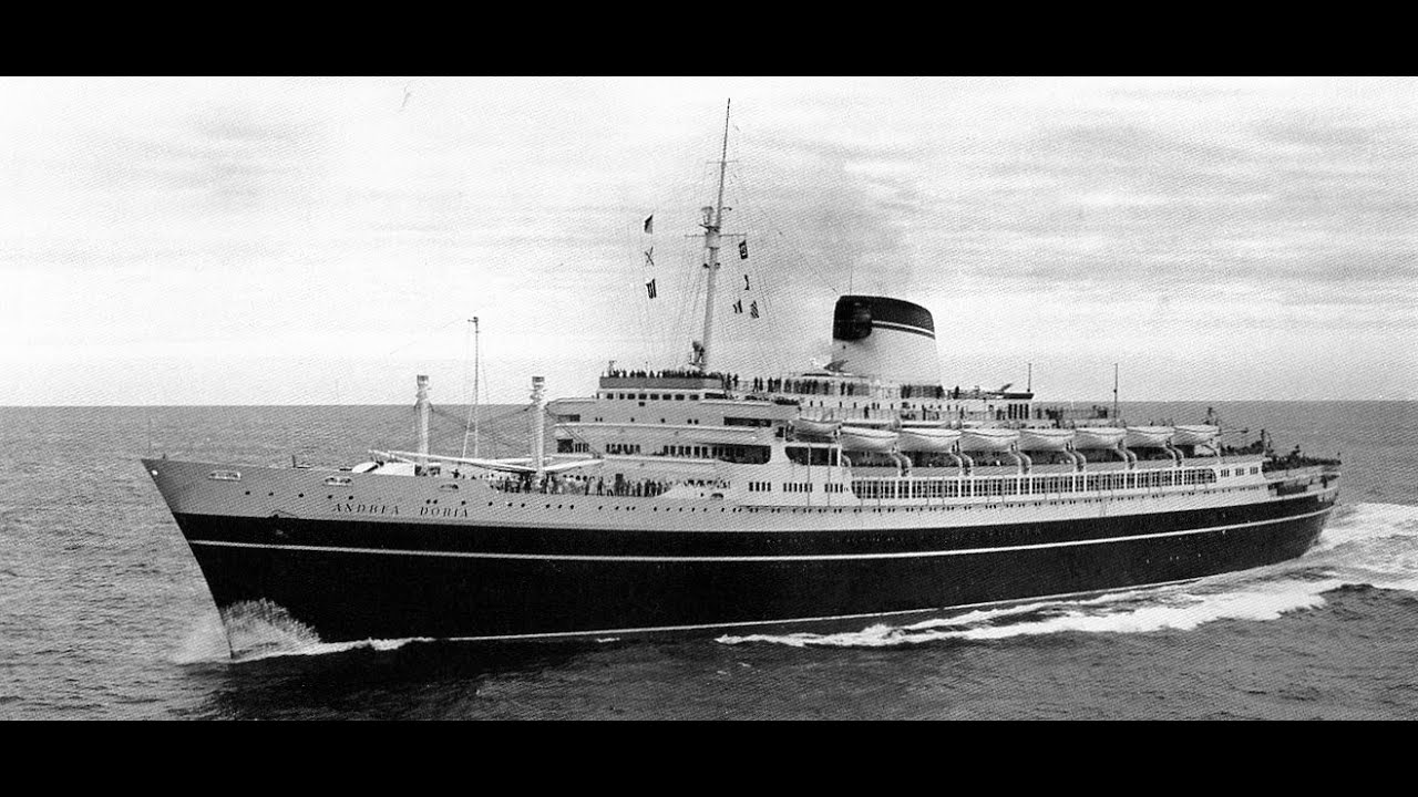 Dive to the stern of the Andrea Doria in 4k