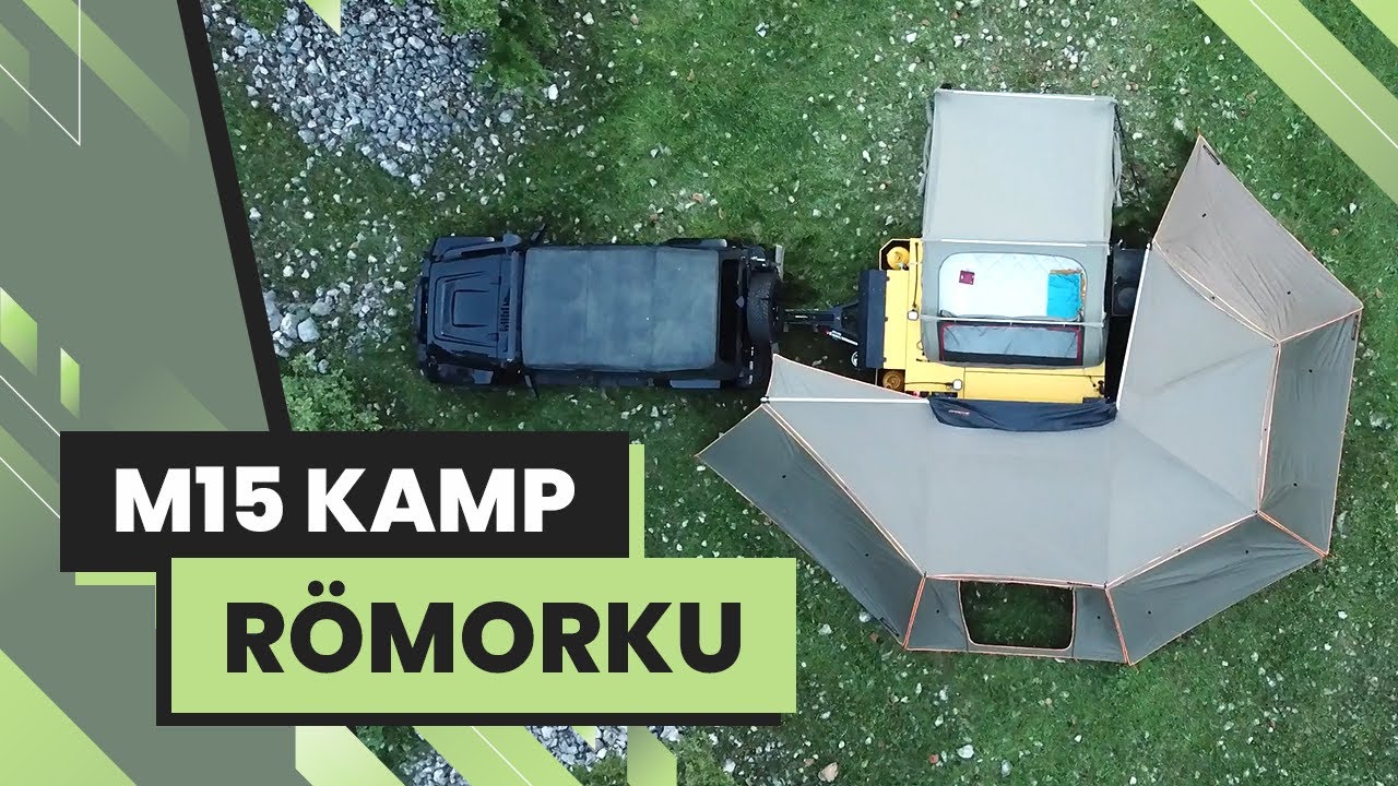 M15 Off-Road Kamp Römorku | Tanıtım Videosu