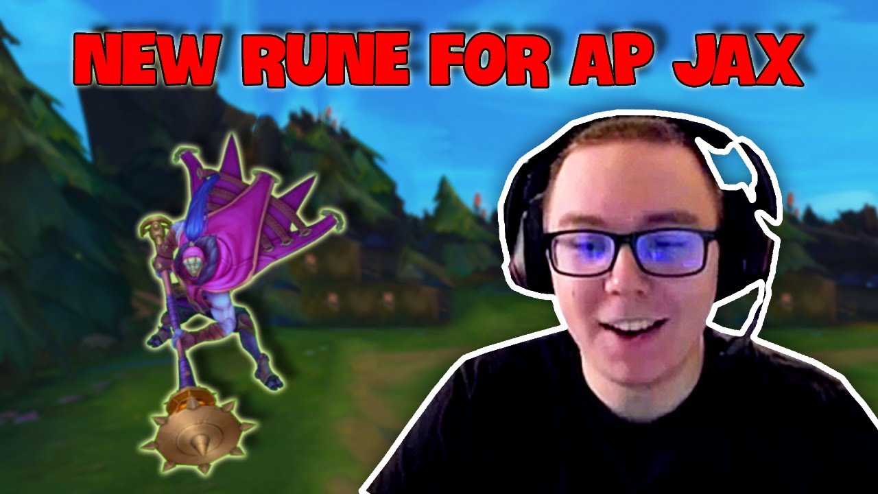 Thebausffs: NEW Rune for AP Jax ?