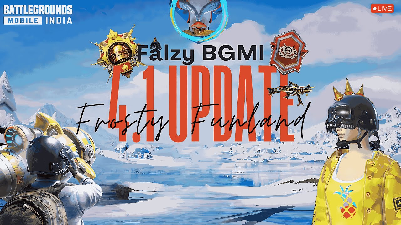 Long time no see❄️ | 4.1 Frost Funland | Falzy BGMI
