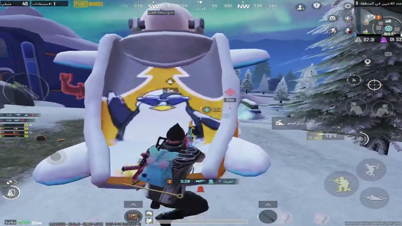 سكواد ليفيك - ارض المرح المتجمدة☃️🧊 | ببجي موبايل PUBG 4.1
