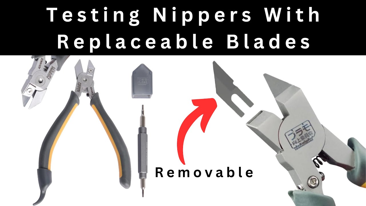Testing Nippers With Replaceable Blades