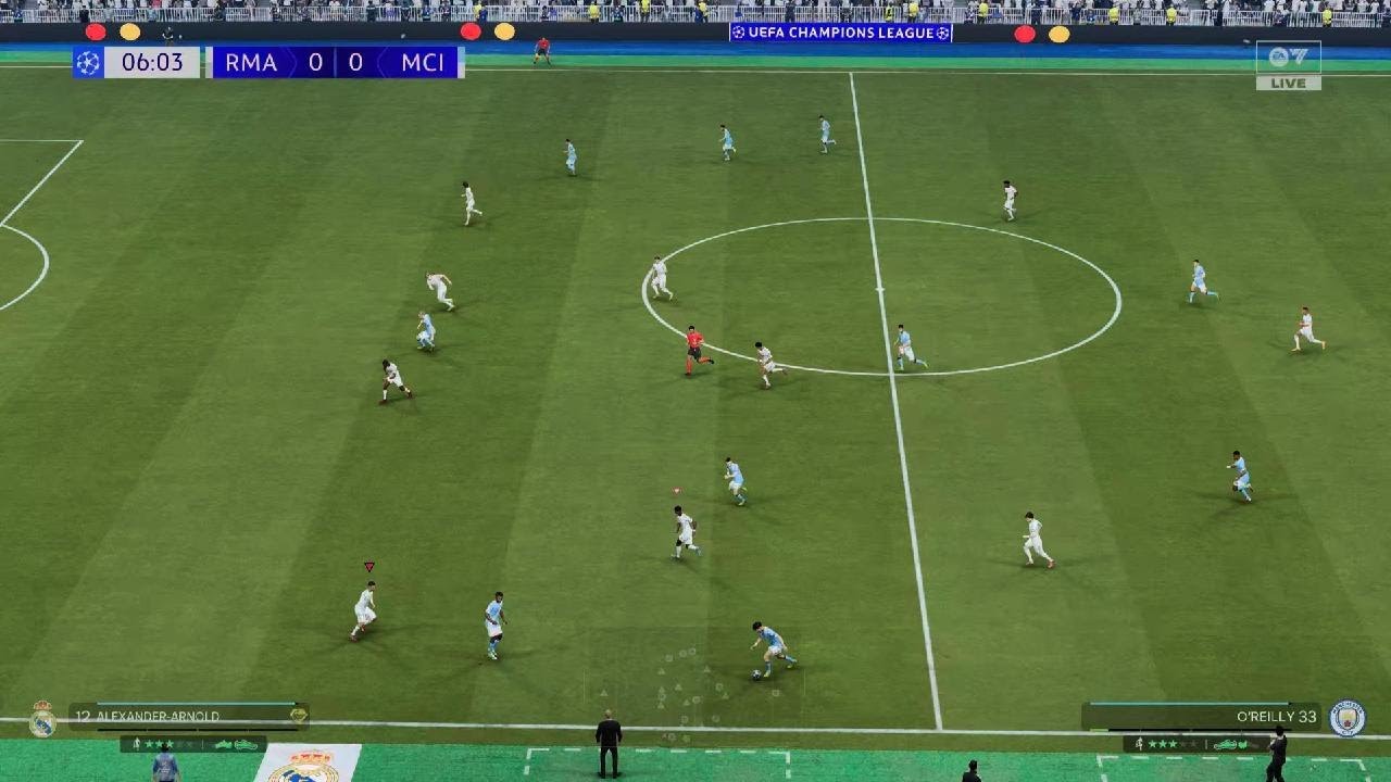 Manchester city vs Real madrid full gameplay Fc 26