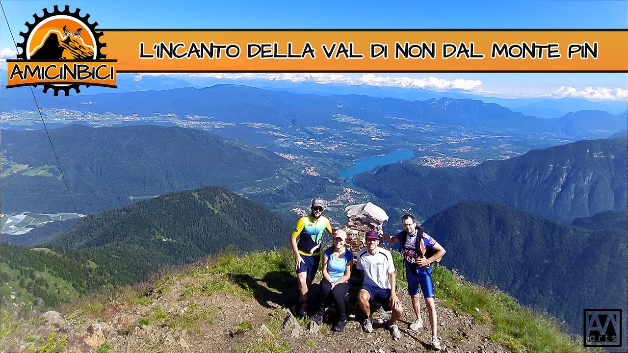 Amicinbici #8 - L'incanto della Val di Non dal Monte Pin