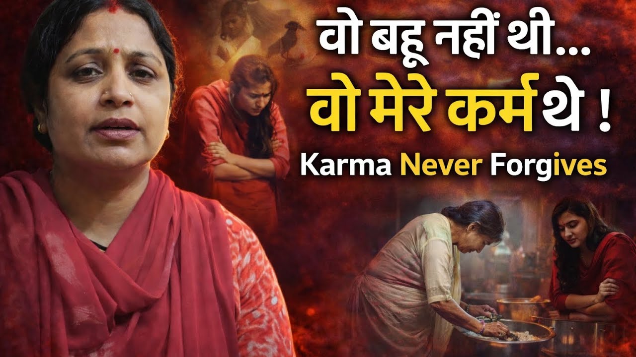 “वो बहू नहीं थी… वो उसके अपने कर्म थे।”karma story in hindi ॥ कहानी॥ emotional story hindi ॥ 