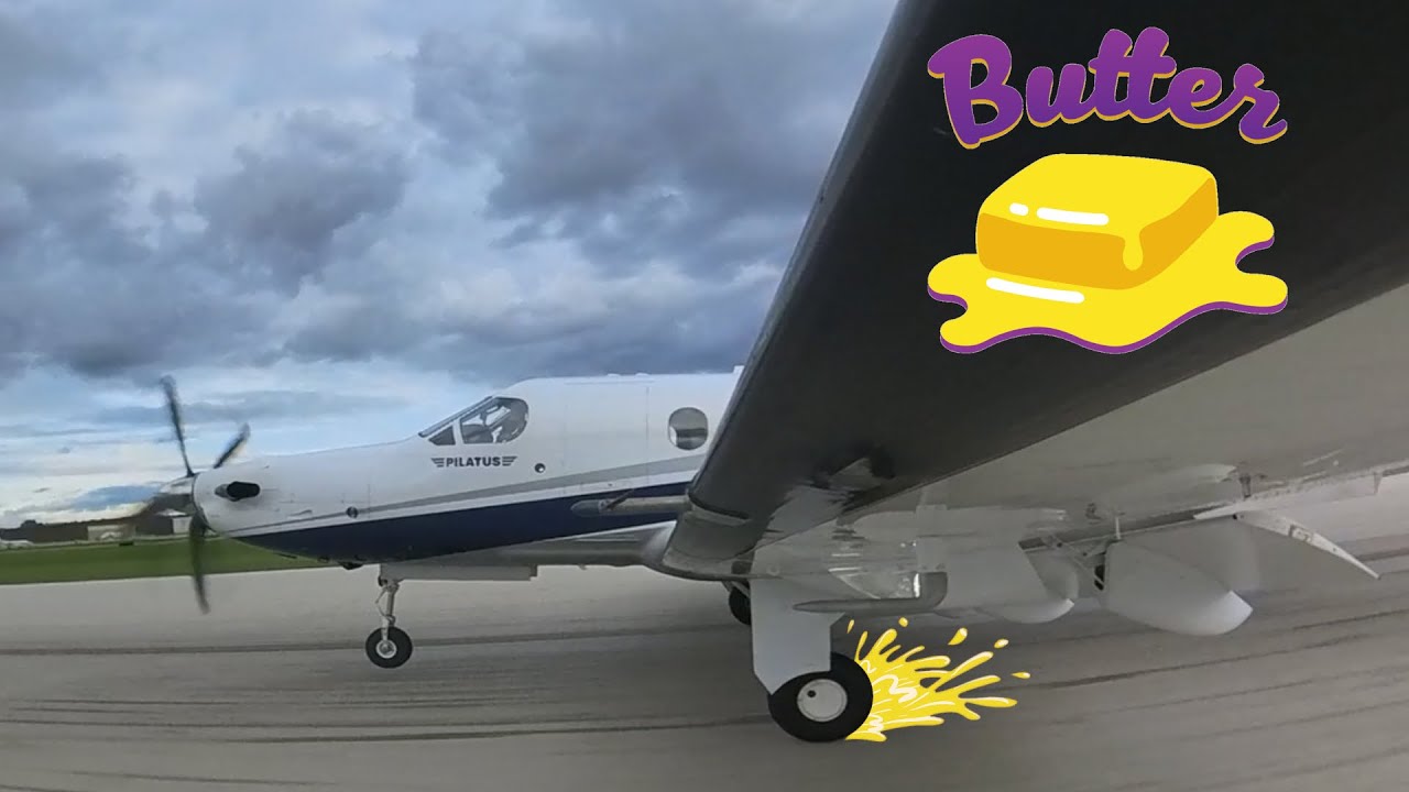 Butter Landing In Chicago with Irish Dave | Pilatus PC-12NG