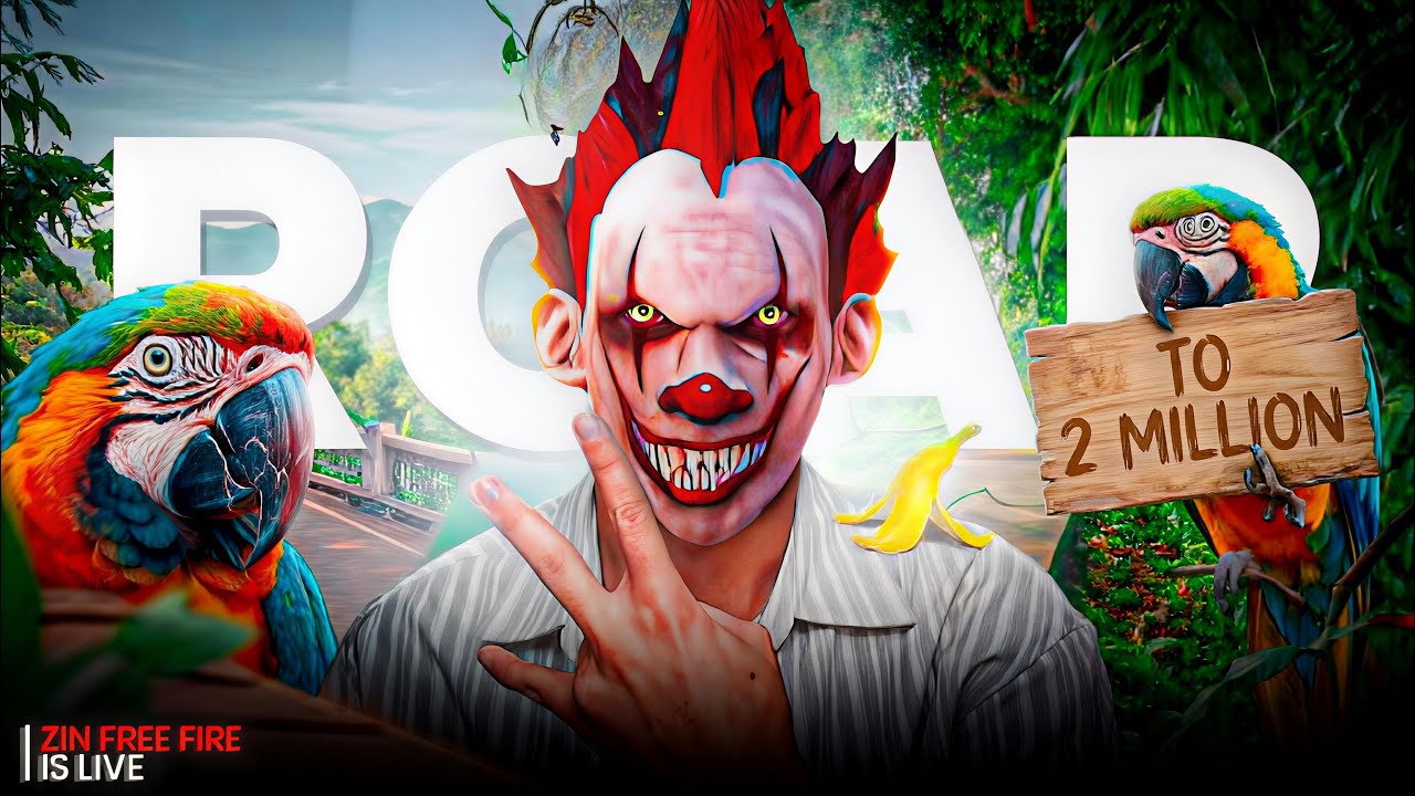 ROAD TO 2M SUBS DAY 1 Free Fire Live 🔥#freefire #tondegamer #shorts #riotff #zinfreefire