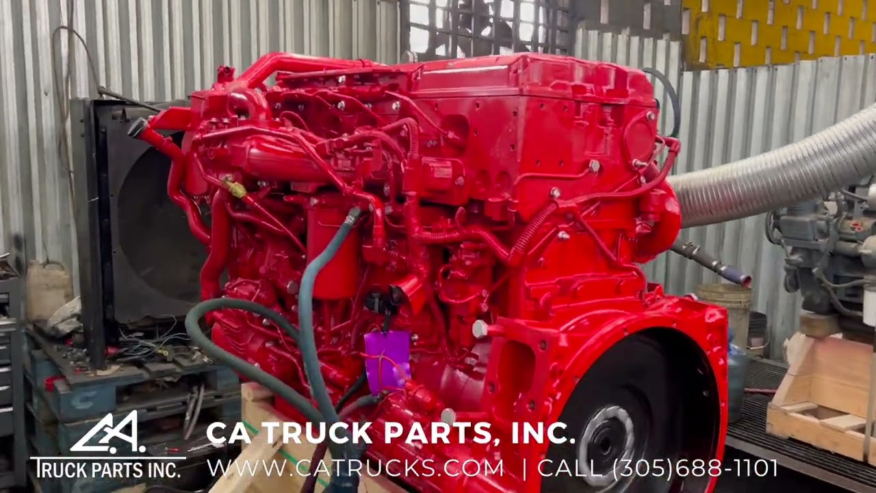 CUMMINS ISX15 ENGINE TEST RUN @catrucks