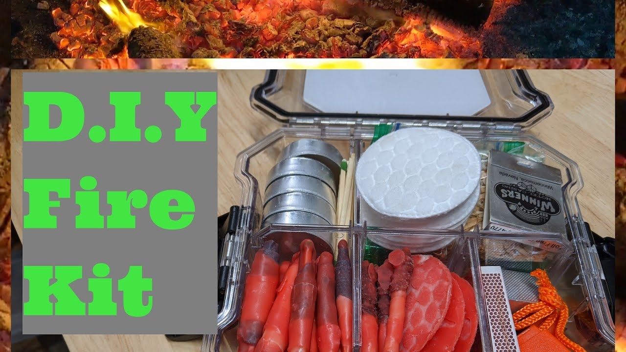 My First DIY Fire Starting Kit