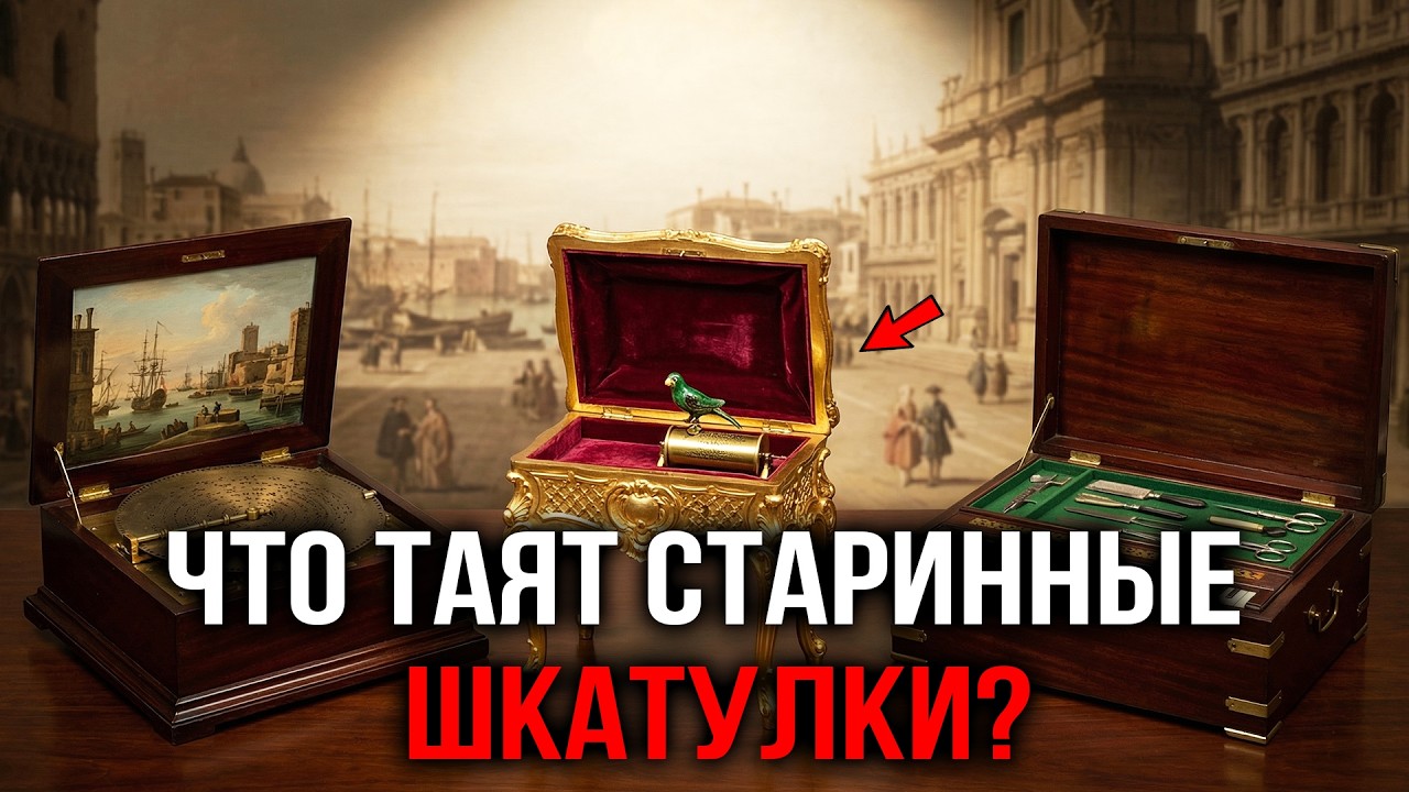 РОСКОШНЫЕ МЕХАНИЗМЫ ИМПЕРАТОРОВ! Почему шкатулки 18 века до сих пор не могут разгадать учёные?