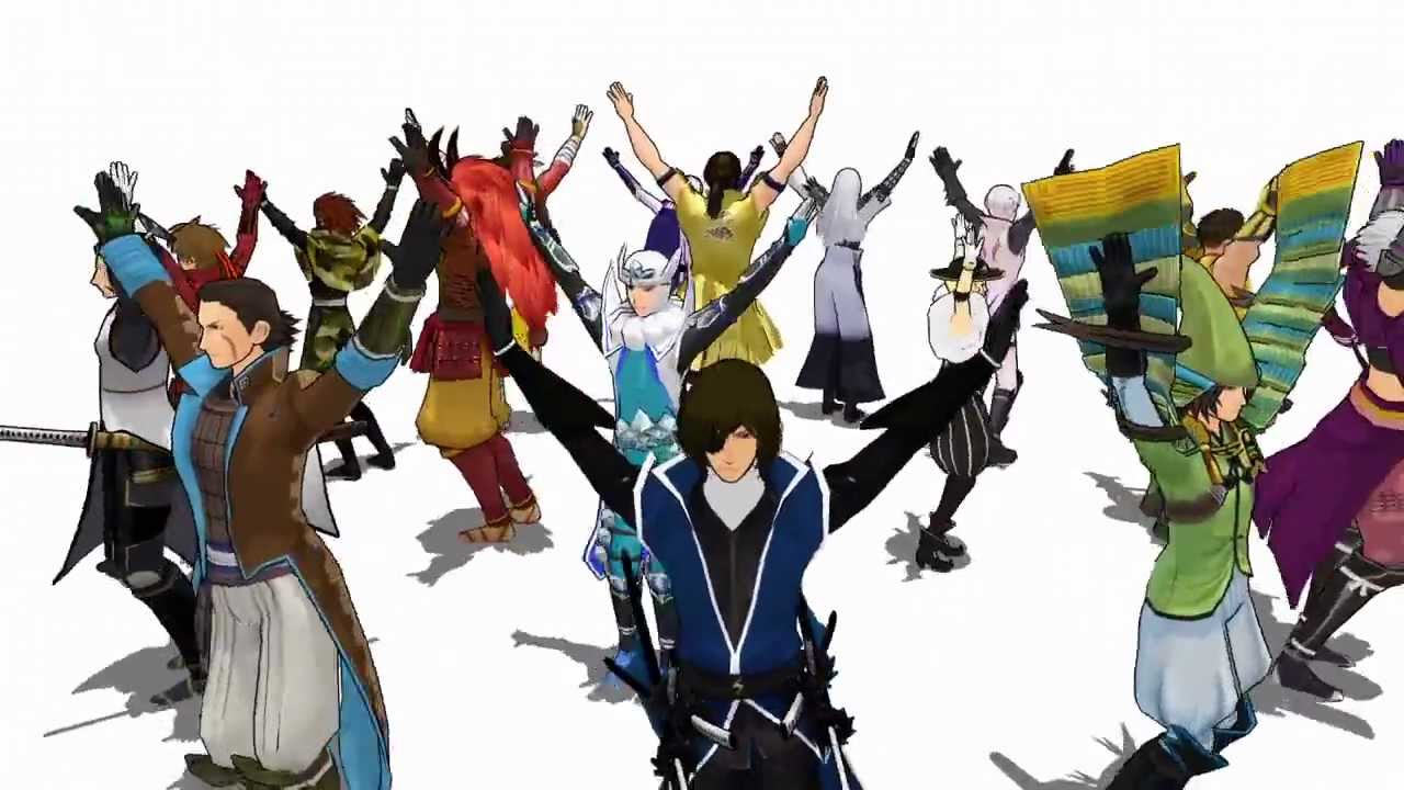 【戦国BASARA MMD】武将16人でワールズエンド・ダンスホール【HD】