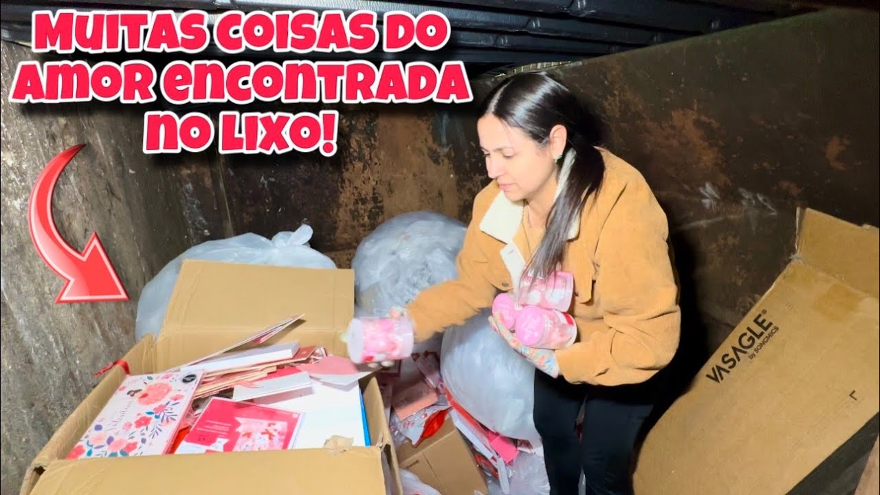 Dumpster diving! Achados do amor ❤️