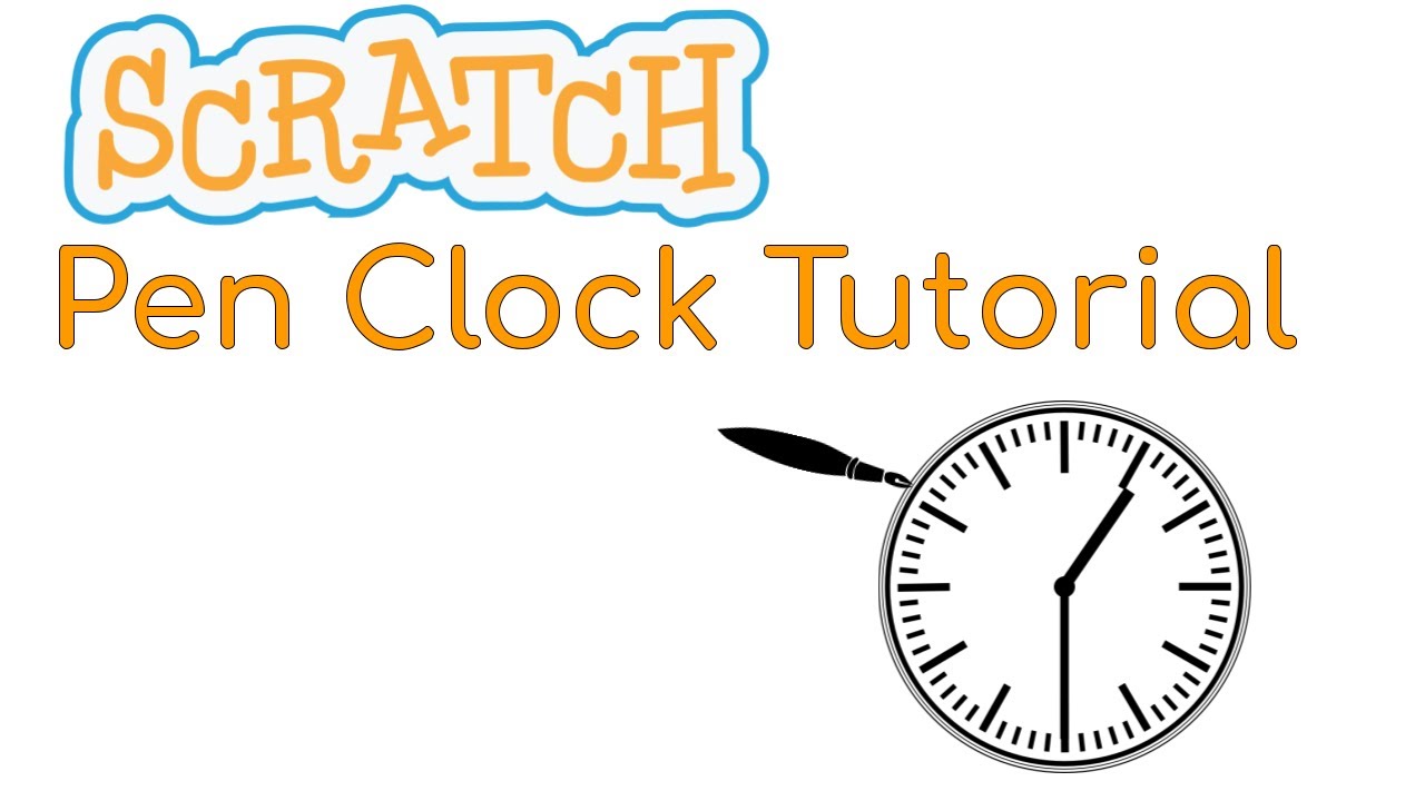 Scratch Pen Clock Tutorial | Easy
