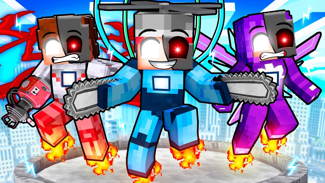 Having an UPGRADED Family in Minecraft!