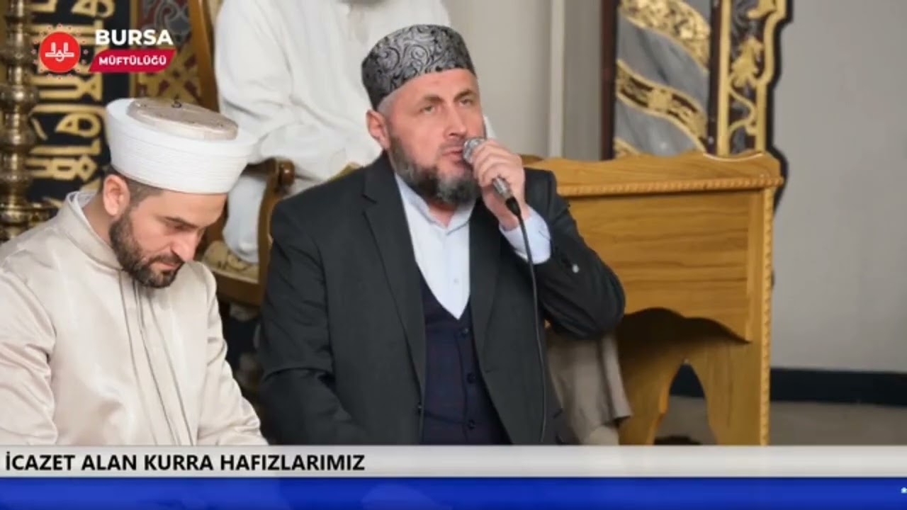 AŞERE TAKRİB ÜZERE BİR KIRAAT KURRA HAFIZ İSHAK DANIŞ BÜYÜK ÇAMLICA CAMİİ İMAM HATİBİ