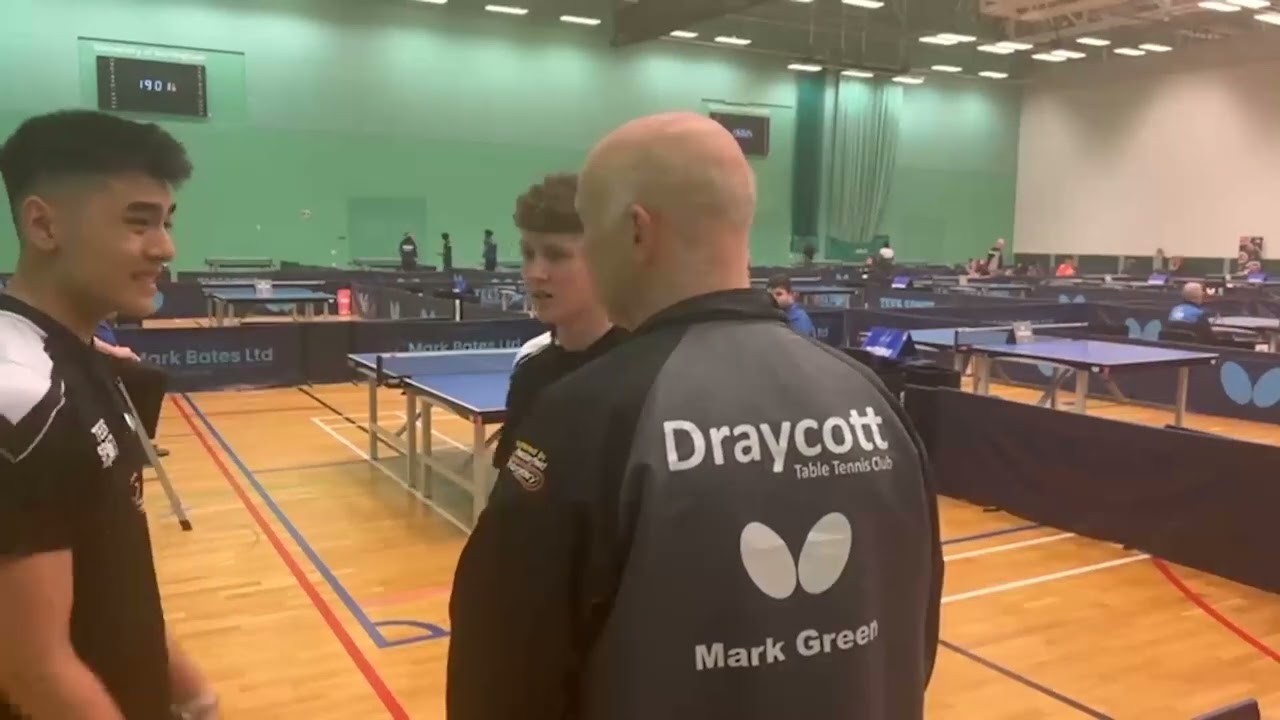 2022 U17 Boys Doubles final Connor Green and Naphong Boonyaprapa v James Hamblett and Joseph Hunter