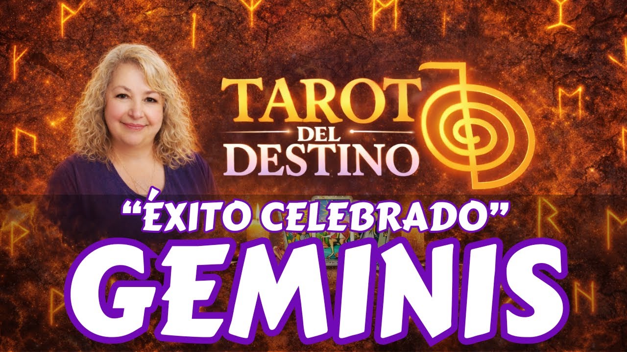 GÉMINIS ♊ ÉXITO EN TRABAJO Y AMOR… LO CELEBRAS MUY PRONTO | Tarot del Destino #geminis