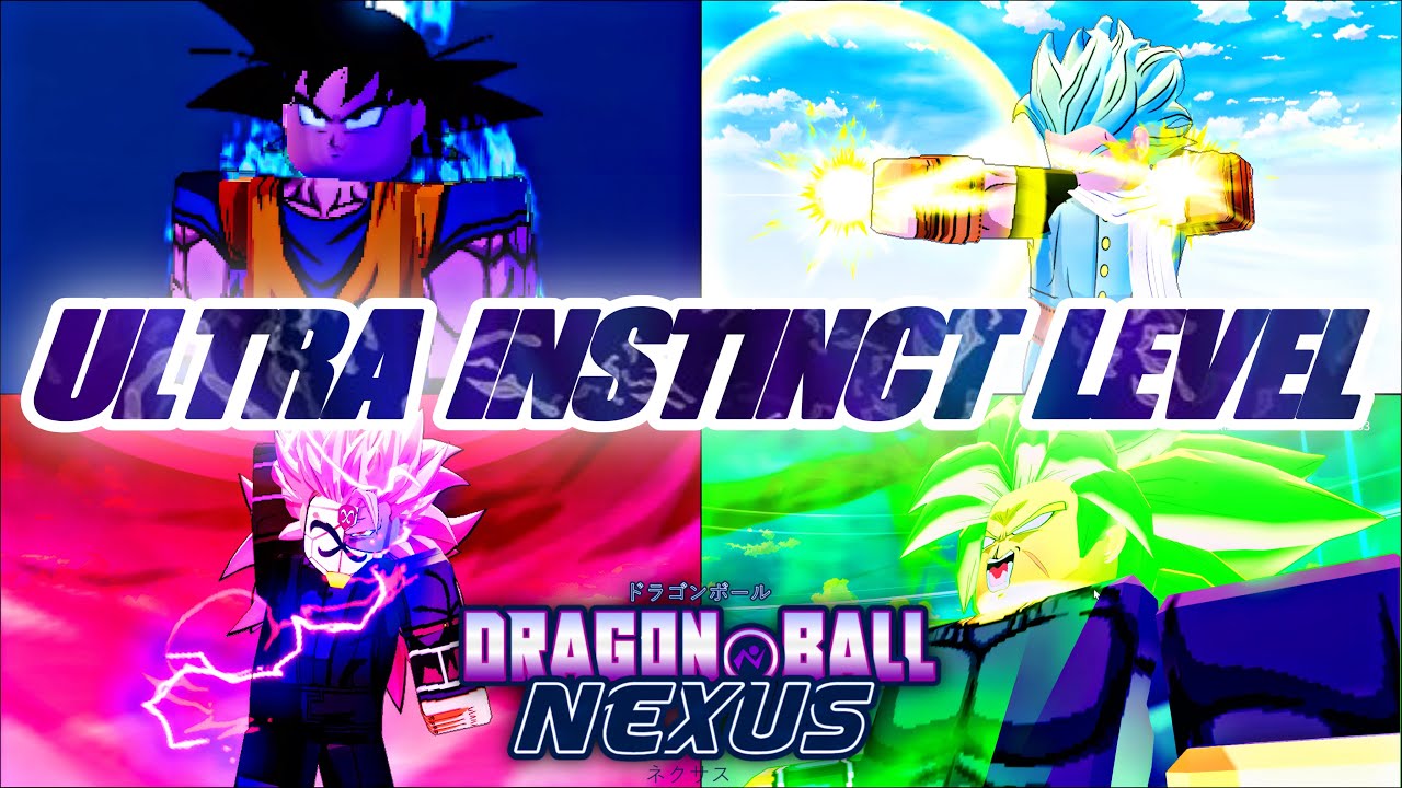 Ultra Instinct Level Characters [Dragon Ball Nexus]