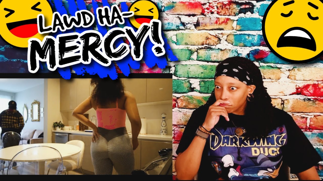Wearing SEXY TikTok leggings in front of my GF *prank* | EZEE X NATALIE | UNSOLICITED TRUTH REACTION