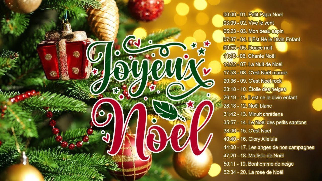 Compilation des meilleurs chansons de No&euml;l 🎄Les Chants de No&euml;l Traditionnels en Fran&ccedil;ais🎄Christmas