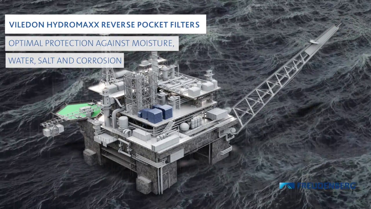 Viledon hydroMaxx reverse pocket filter - the excellent coalescer