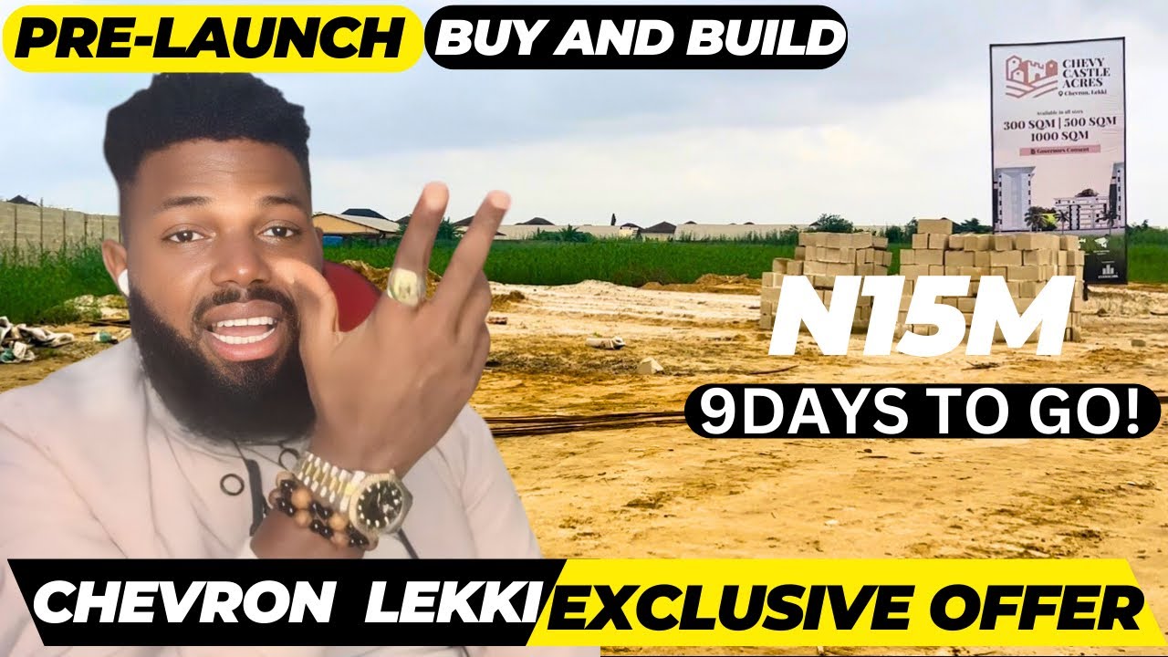 Land for Sale in Chevron Lekki - Hurry Before Prices Increase! | Chevy Castle Acres