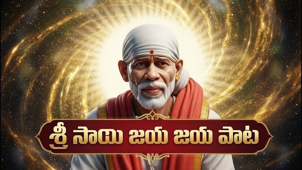 శ్రీ సాయి జయ జయ సాయి 🙏 | Shirdi Sai Baba Telugu Devotional Song | Powerful Bhajan 2026