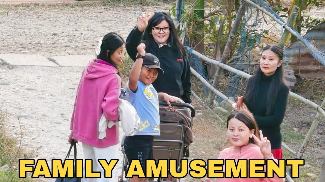With Family and Kids / Taking kids to Amusement park