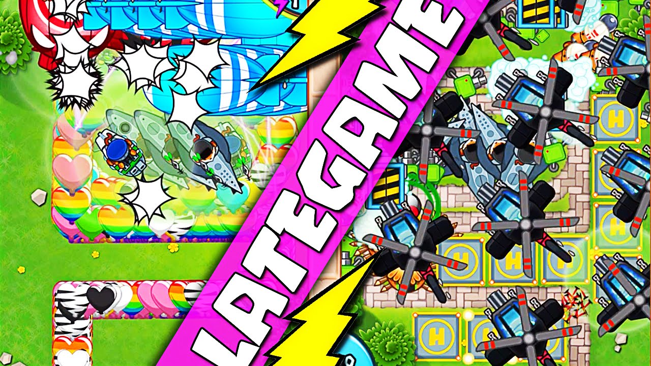 Bloons TD Battles  ::  EPIC LATEGAME WITH RANDOM TOWERS  ::  HOW DID I WIN!