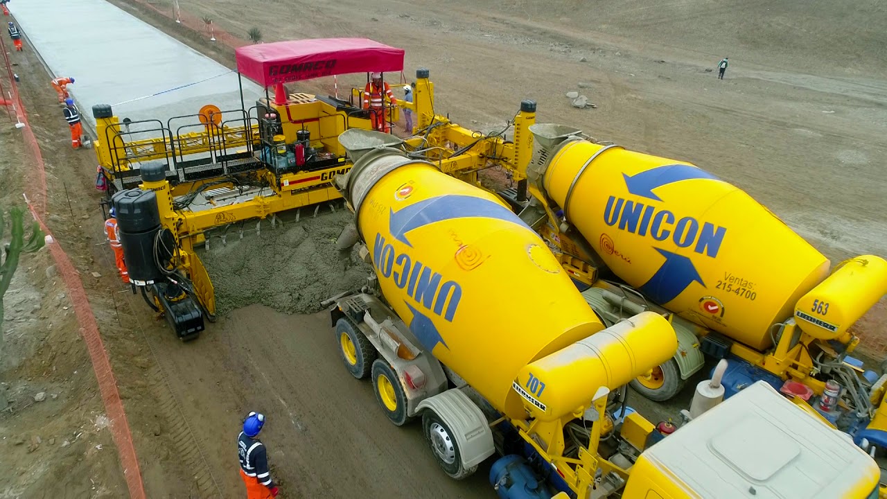 PAVIMENTADORA DE CONCRETO - ANTIGUA PANAMERICANA SUR  - TRAMO: REFINERIA CONCHAN  -  OVALO SAN PEDRO