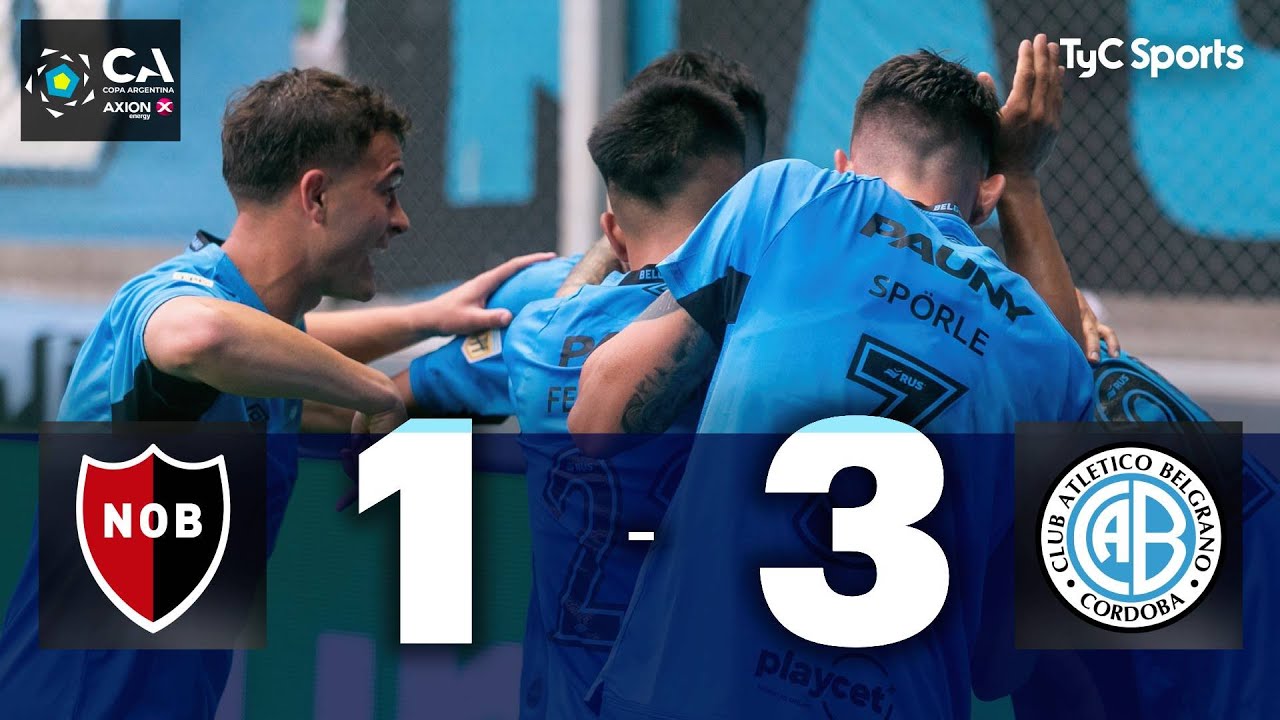 Newell's 1 - 3 Belgrano | Copa Argentina 2025 | Cuartos de final