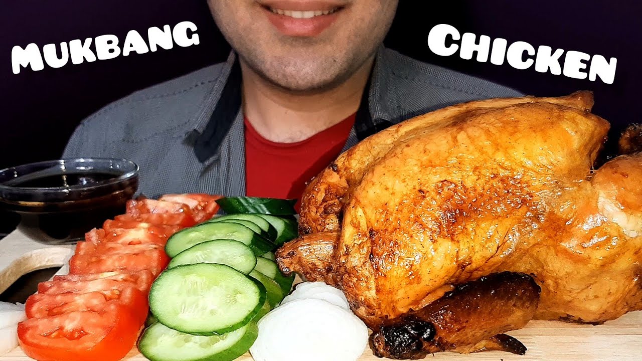 mukbang chicken Kentucky and salad|موکبانگ لذیذ مرغ کنتاکی به همراه سالاد🤤🍗