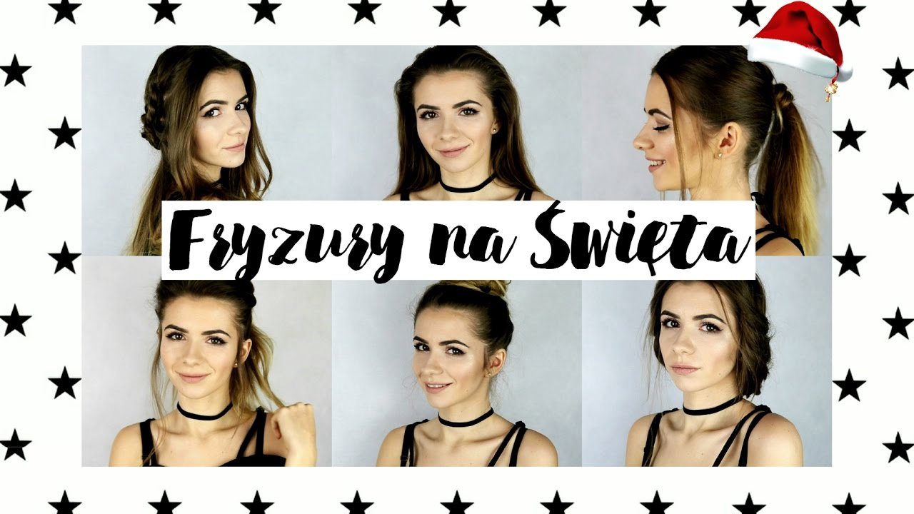 FRYZURY NA ŚWIĘTA | ŁATWE, SZYBKIE, LUŹNE UPIĘCIA | GRUDZIEŃ 2016 | CheersMyHeels