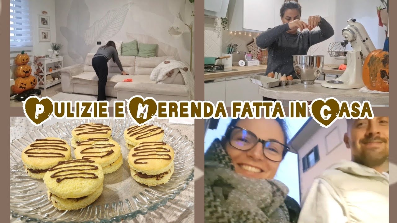 Pomeriggio piovoso☔️Pulizie veloci/Merenda fatta in casa per bambini